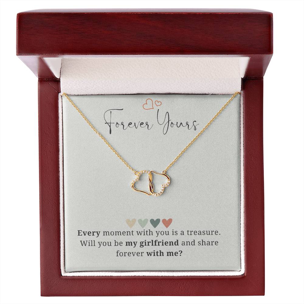 Necklace to Girlfriend - Everlasting Love - Best Girlfriend Gift - Girlfriend Gift Jewelry