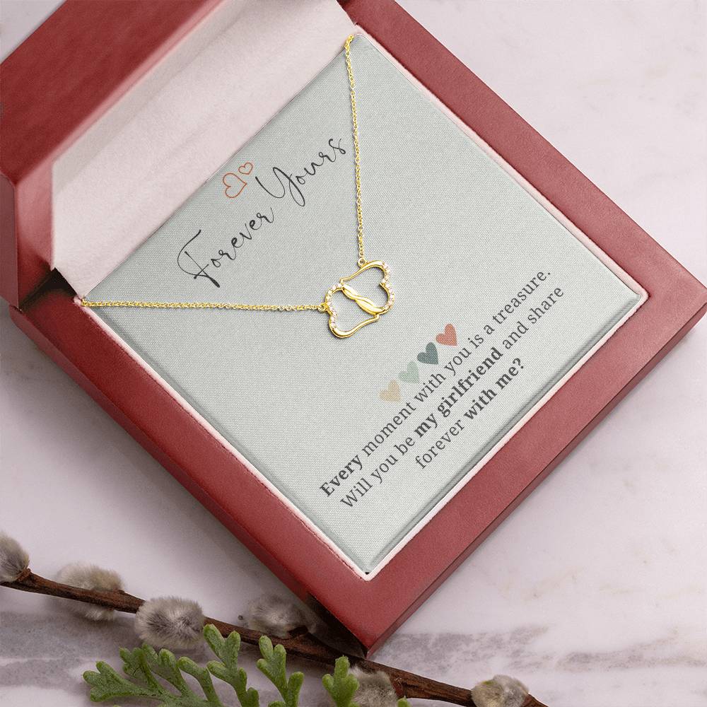 Necklace to Girlfriend - Everlasting Love - Best Girlfriend Gift - Girlfriend Gift Jewelry