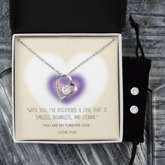 Necklace to Girlfriend - Everlasting Love - Best Girlfriend Gift - Girlfriend Gift Jewelry