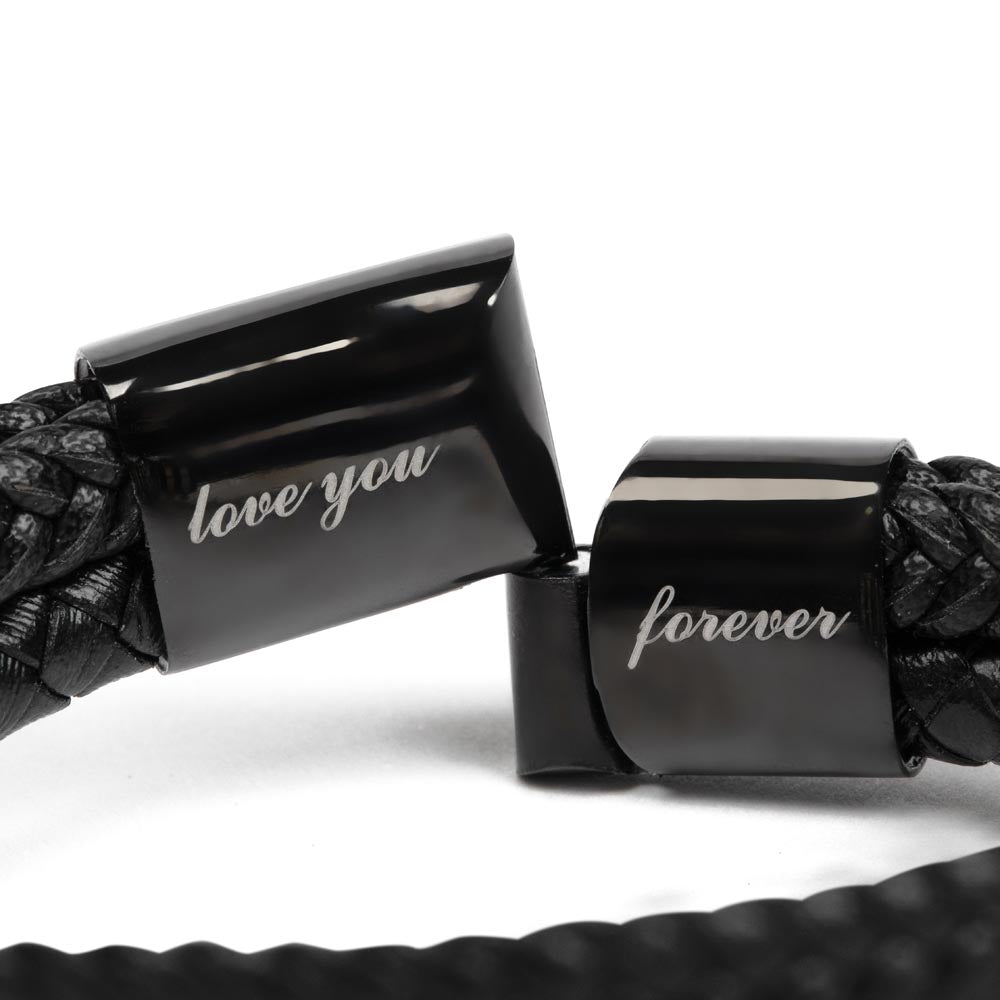 Love You Forever Bracelet - Bracelet for Grandson - Presents for Grandson - Grandson Graduation Gift