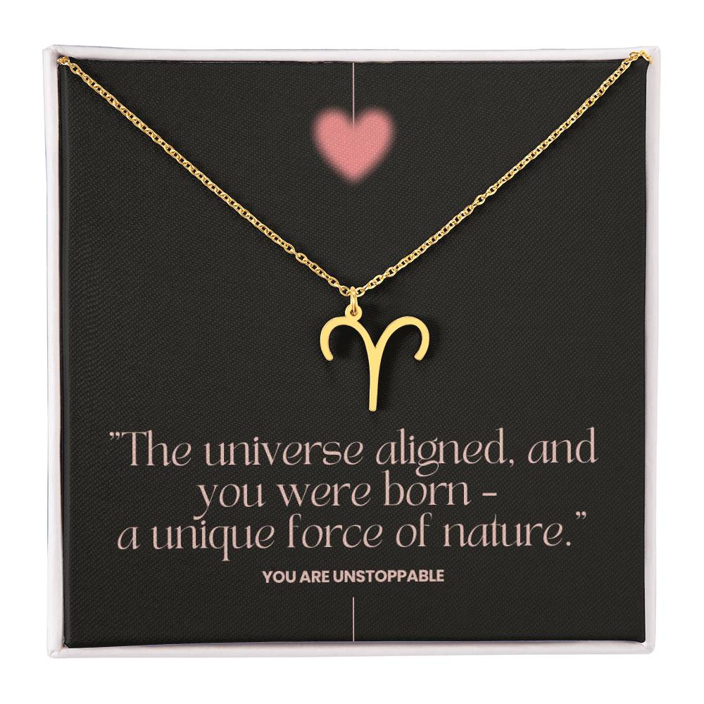 Zodiac Symbol Necklace - Astrology Necklace - Zodiac Jewelry