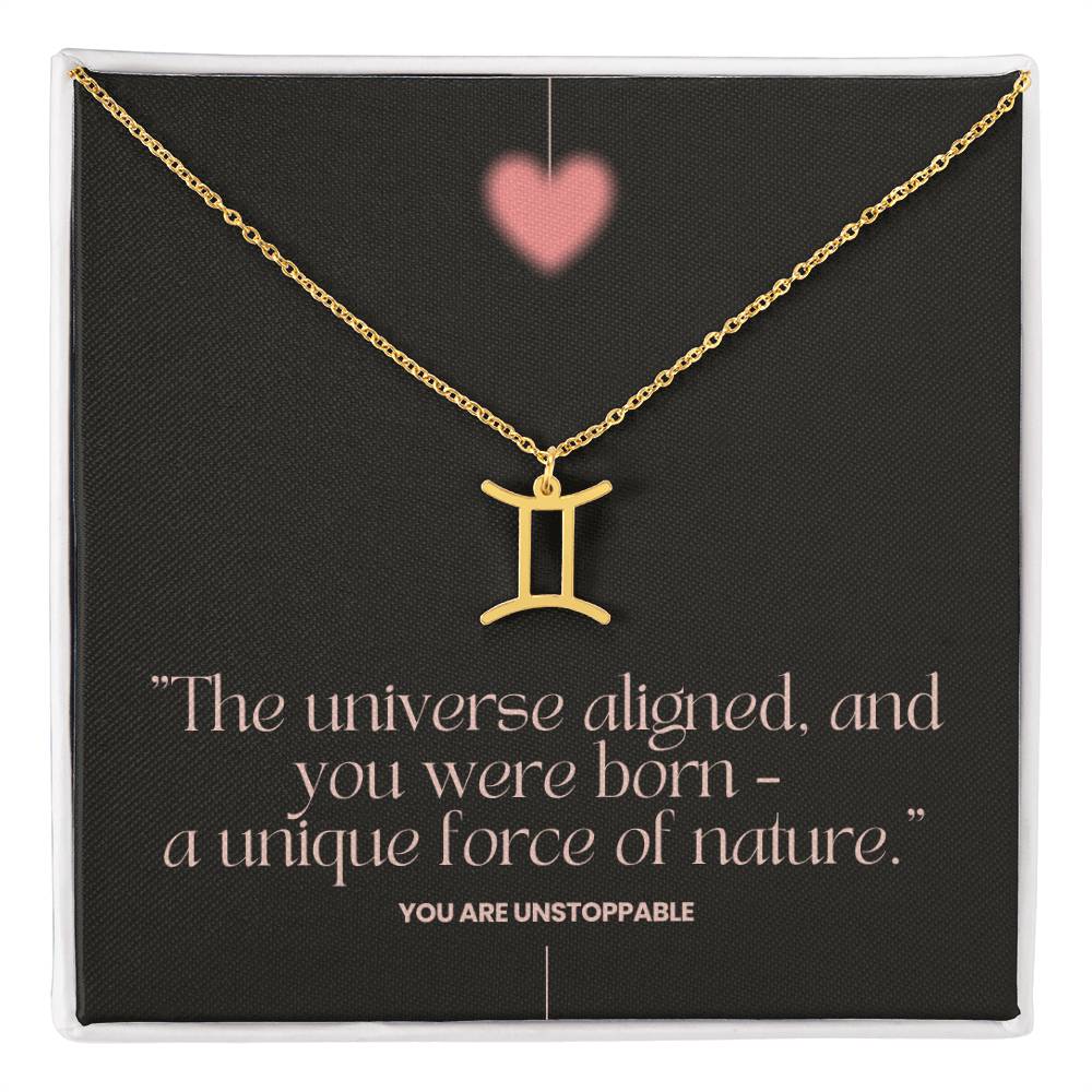 Zodiac Symbol Necklace - Astrology Necklace - Zodiac Jewelry