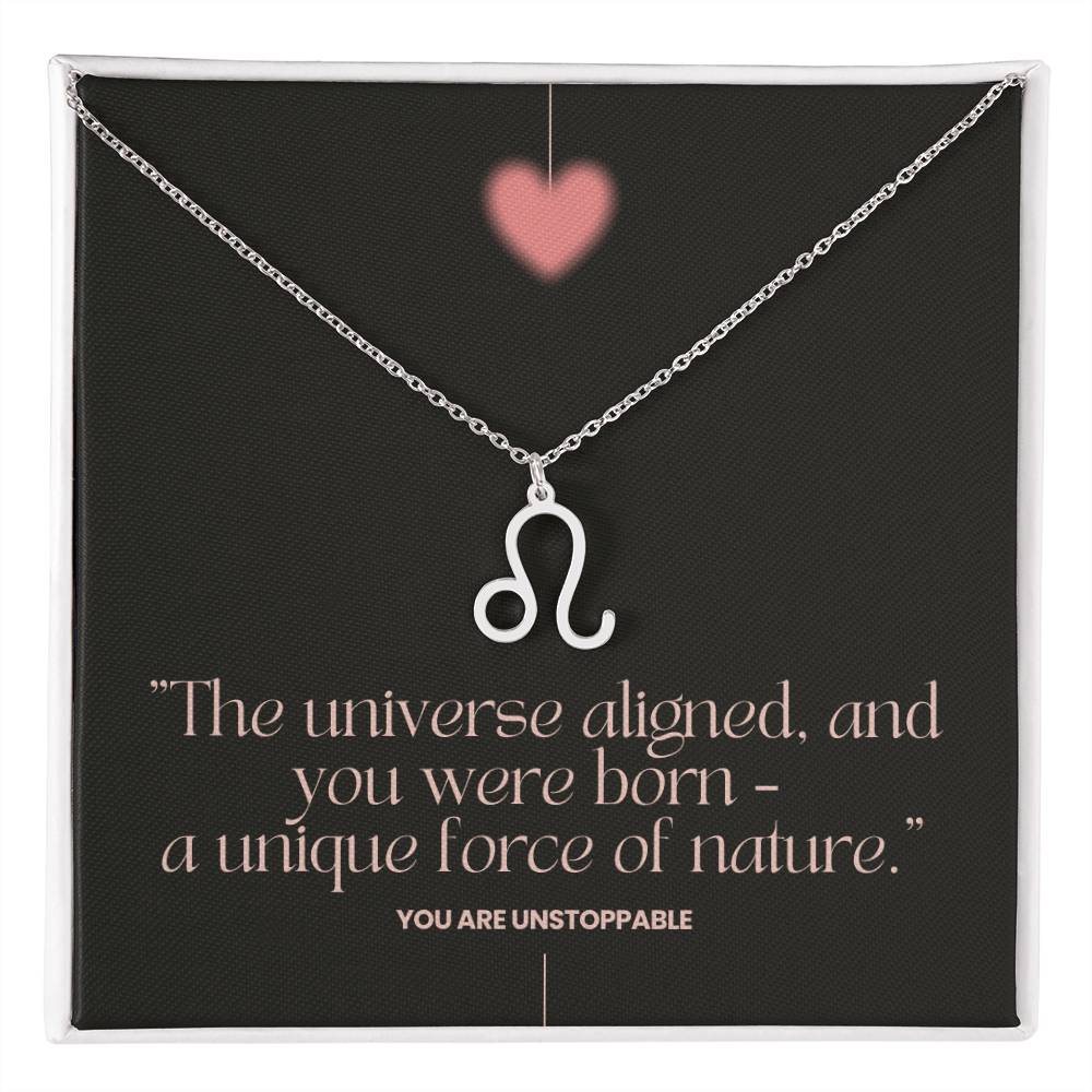 Zodiac Symbol Necklace - Astrology Necklace - Zodiac Jewelry