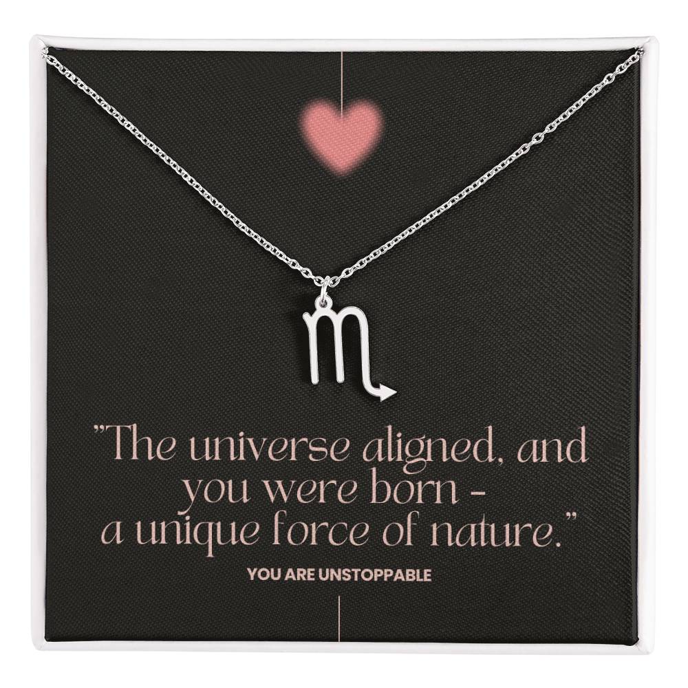 Zodiac Symbol Necklace - Astrology Necklace - Zodiac Jewelry