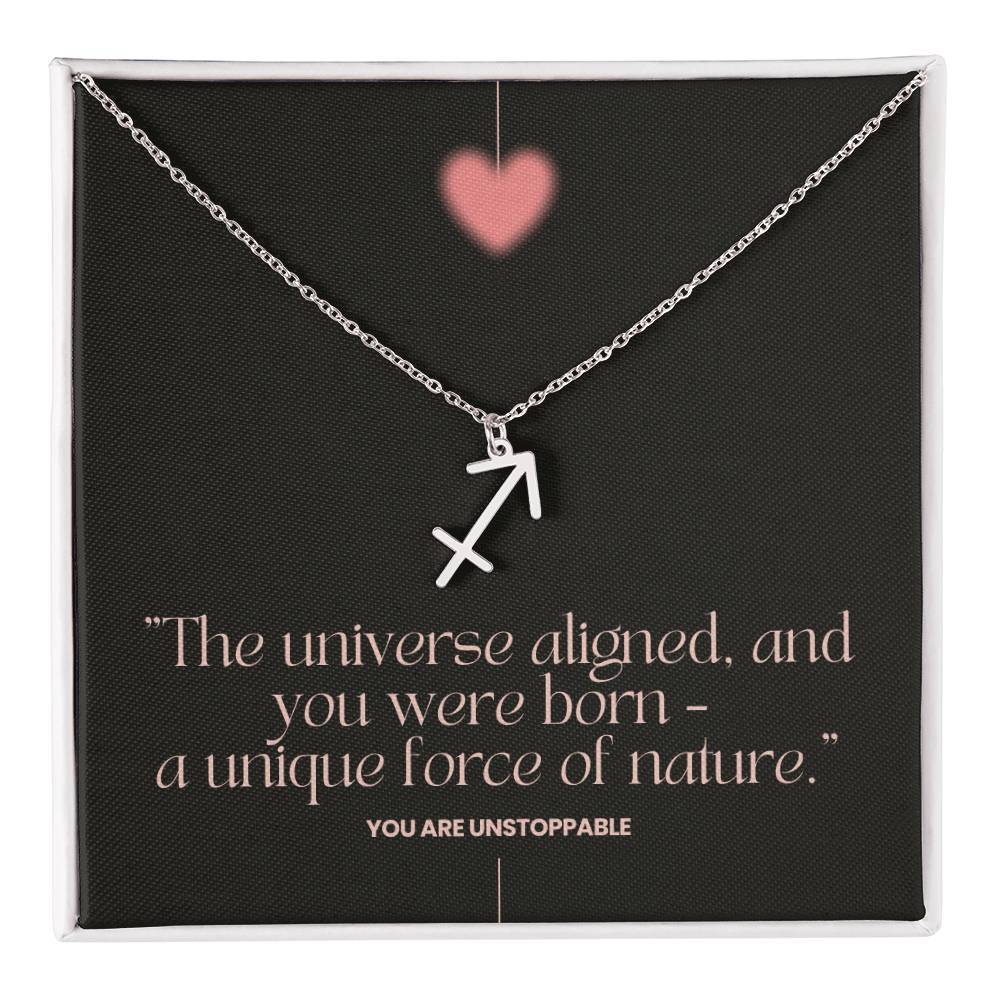 Zodiac Symbol Necklace - Astrology Necklace - Zodiac Jewelry