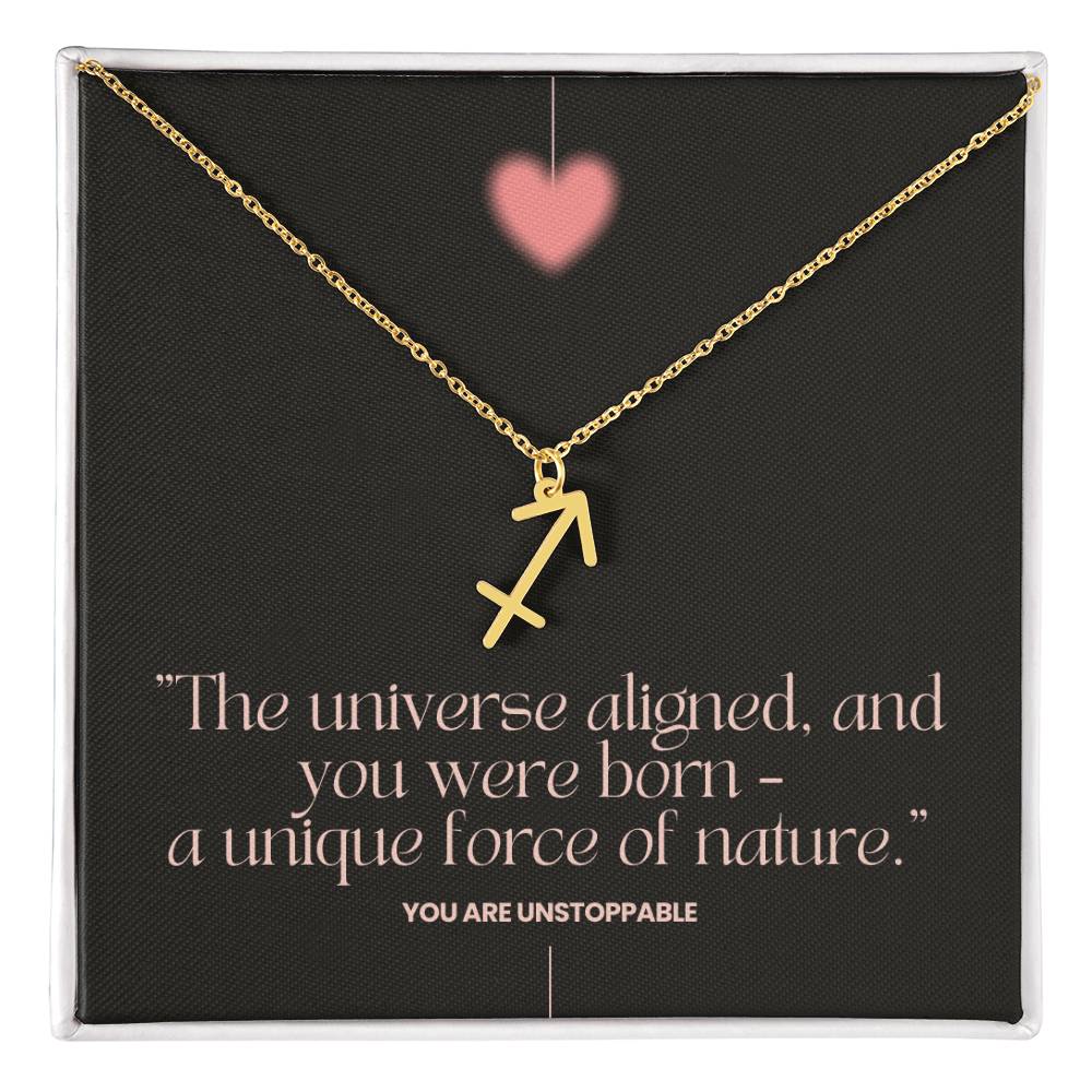 Zodiac Symbol Necklace - Astrology Necklace - Zodiac Jewelry