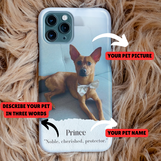 Dog Lover Gift - Custom Phone Case  - Phone Case with Picture